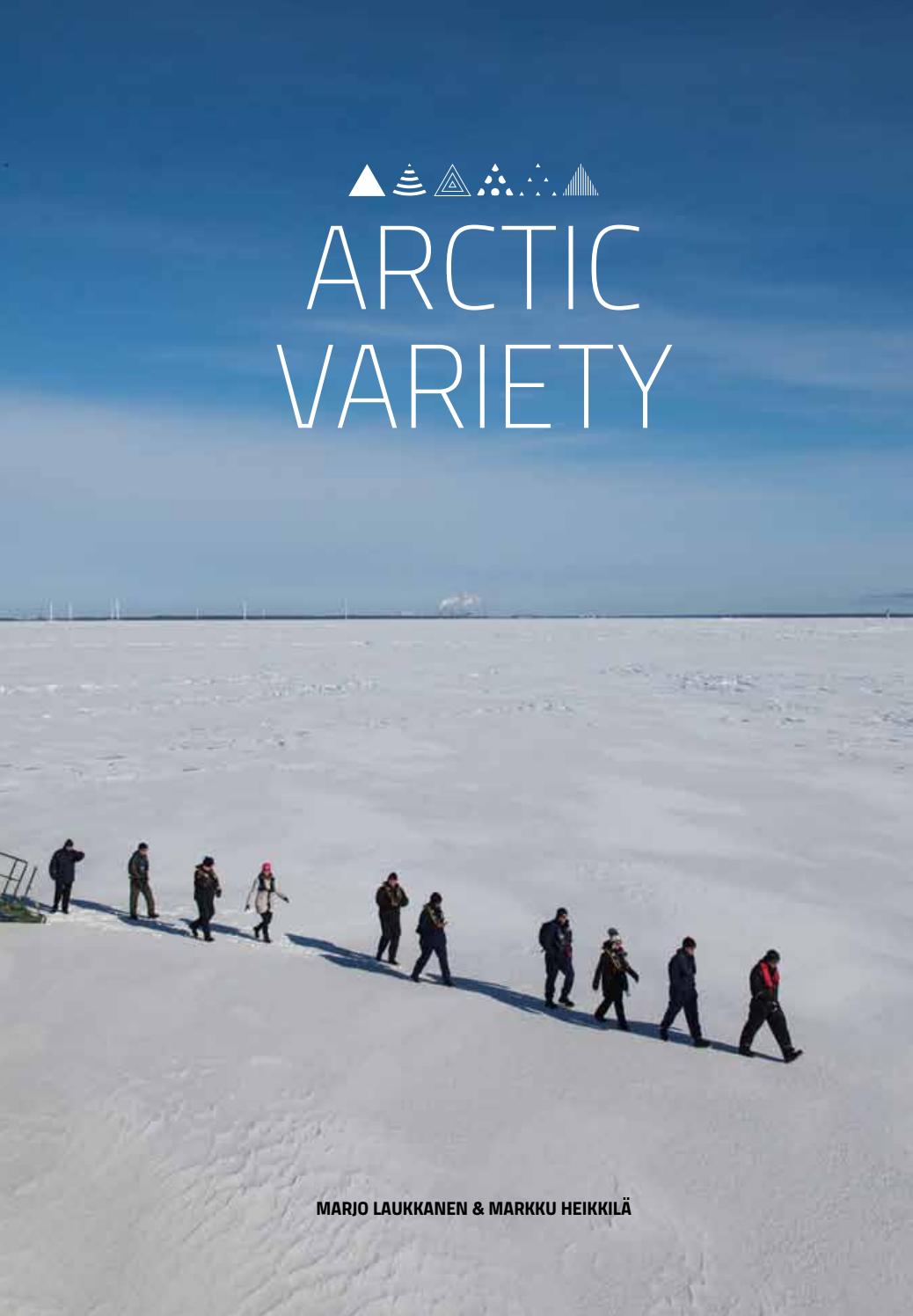 Couverture du livre "Arctic Variety".