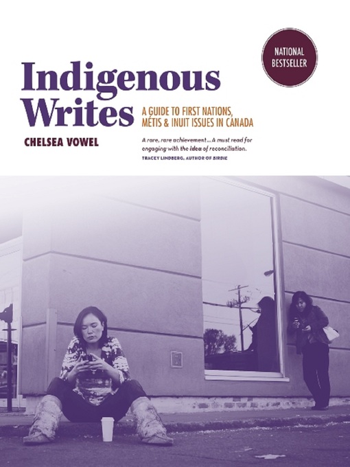Couverture du livre "Indigenous Write".