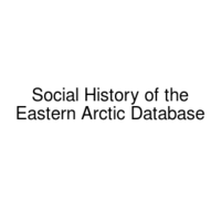 Social History of the Eastern Arctic