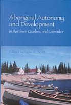 Couverture du livre "Aboriginal autonomy and development"
