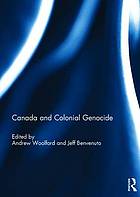"Canada and colonial genocide" book cover.