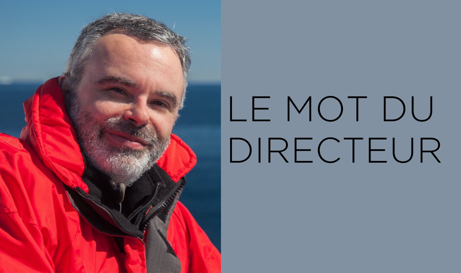 Jean-Éric Tremblay - nouveau directeur de l'INQ